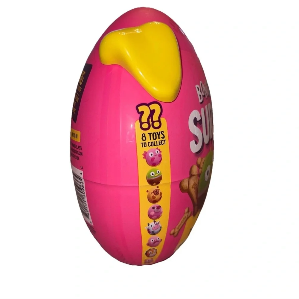 Bonkers Surprise Dog Toy‎ + Treat Egg – NEW Sealed – Exp 7/3/27